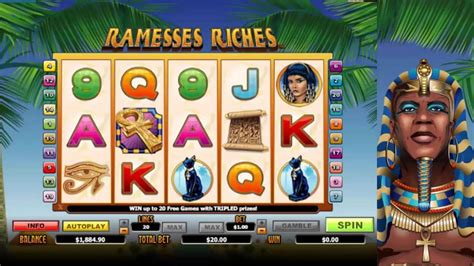 Ramesses Riches 888 Casino